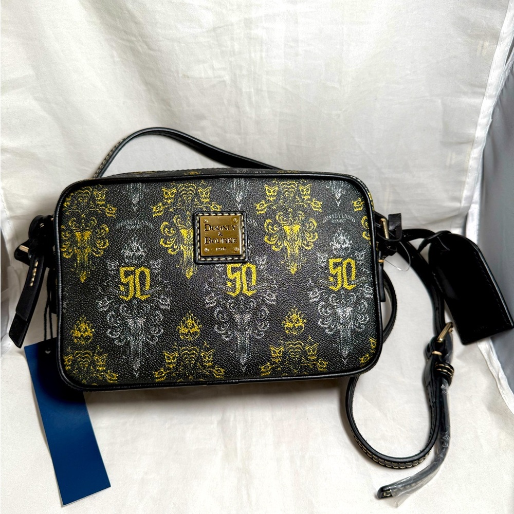 Disney Parks The Haunted Mansion Dooney & Bourke Cross Body Handbag 50th NEW